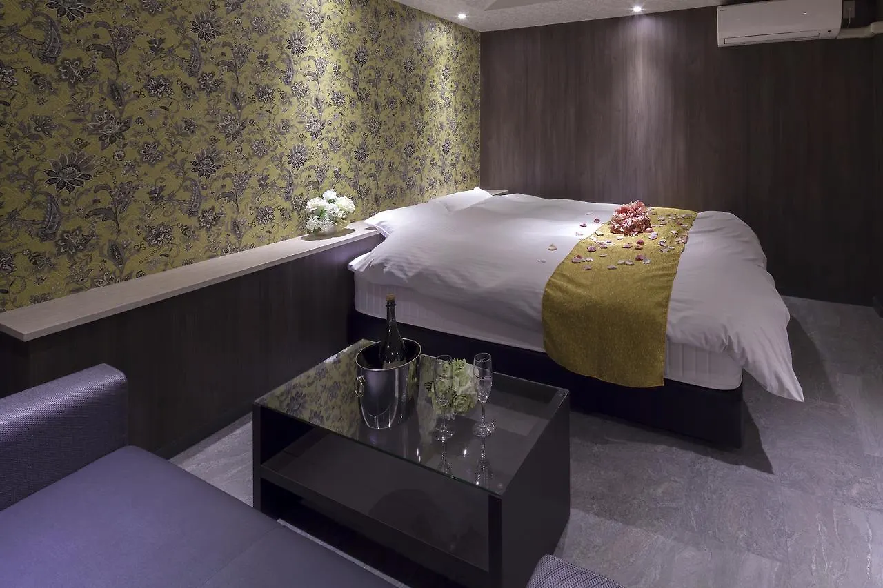 ** Hotel del amor ホテルオリジン Hotel Origin 男塾ホテルグループ (Adults Only) Hiroshima Japón